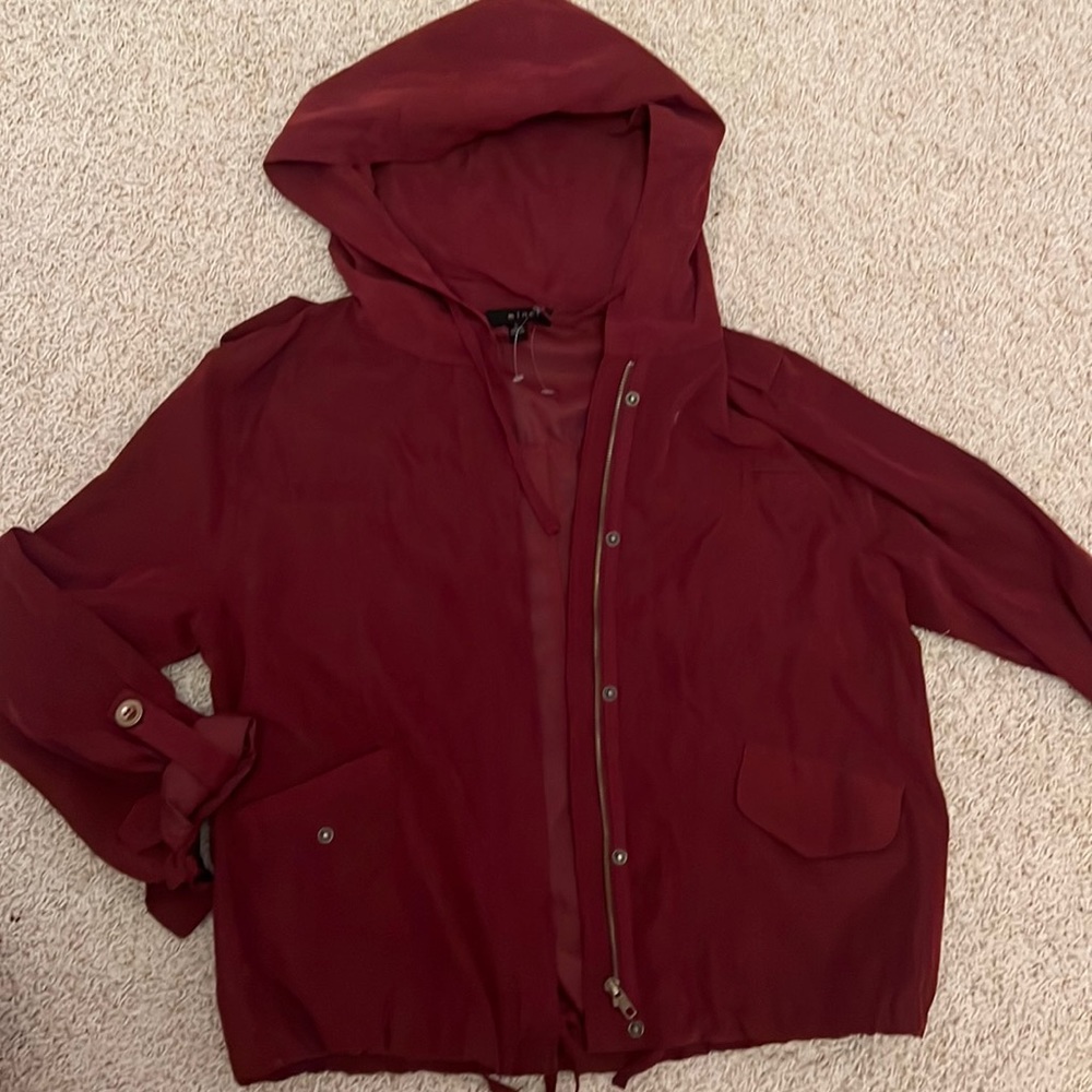 Maroon jacket